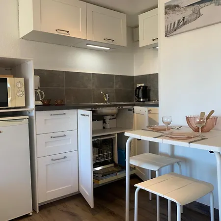 611 2 Pers Port Nature 6 Vue Jardin Appartamento Agde